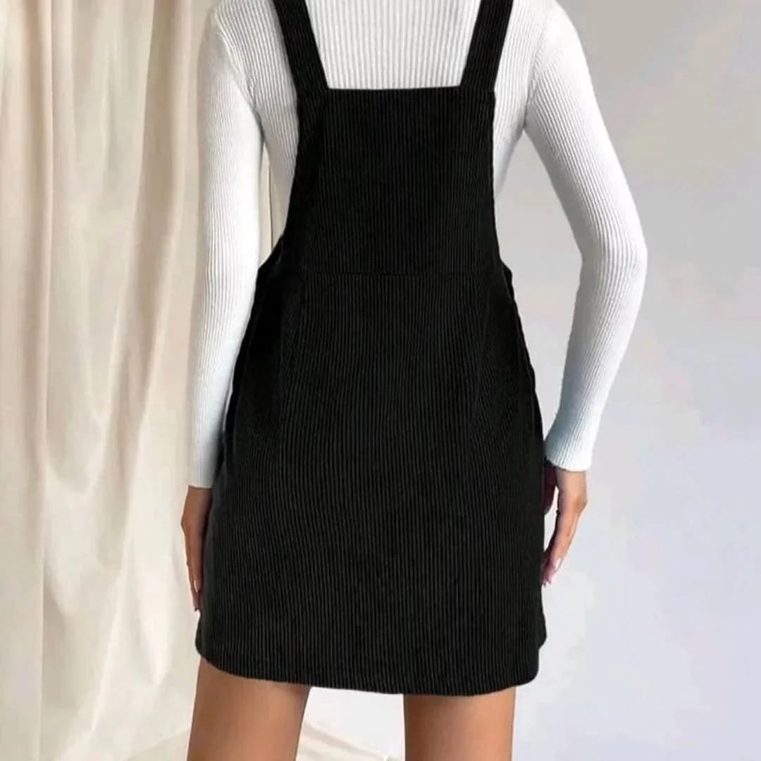 Core Button-Side Pinafore