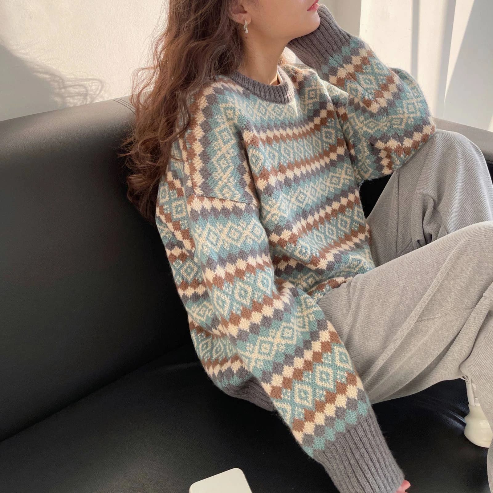 Nordic Pattern Knit