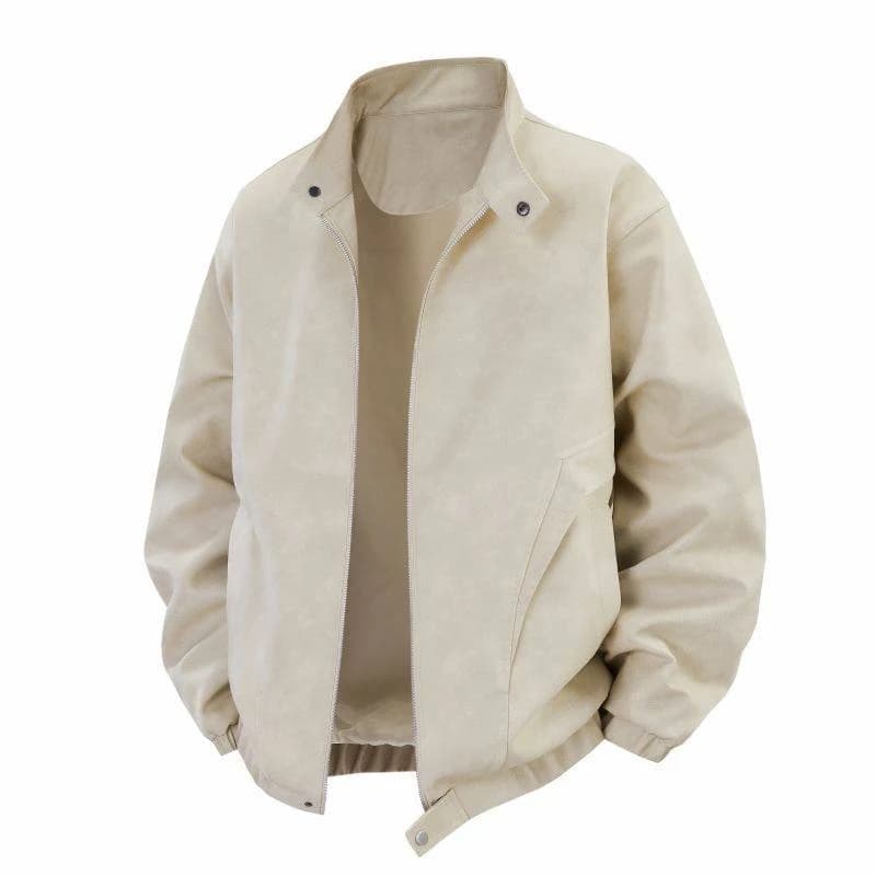 Sand Suede Bomber