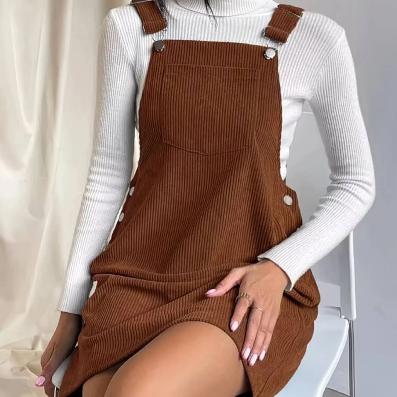 Core Button-Side Pinafore