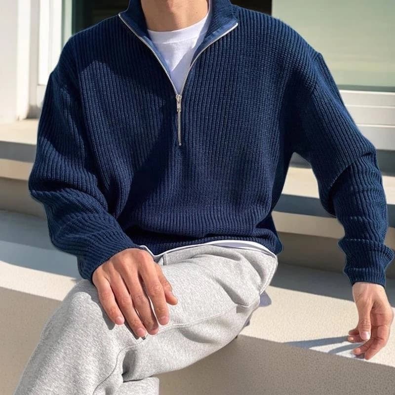 Structure Rib Half-Zip