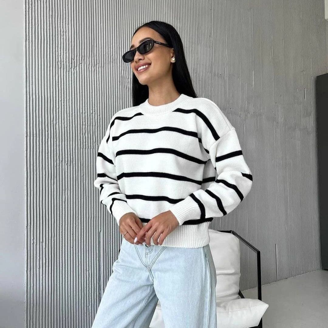 Soft Stripe Knit