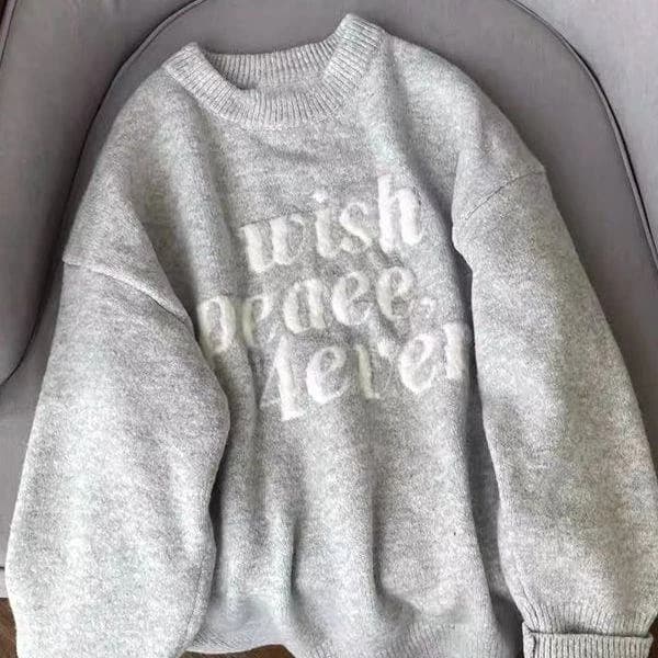 Wish Peace Sweatshirt