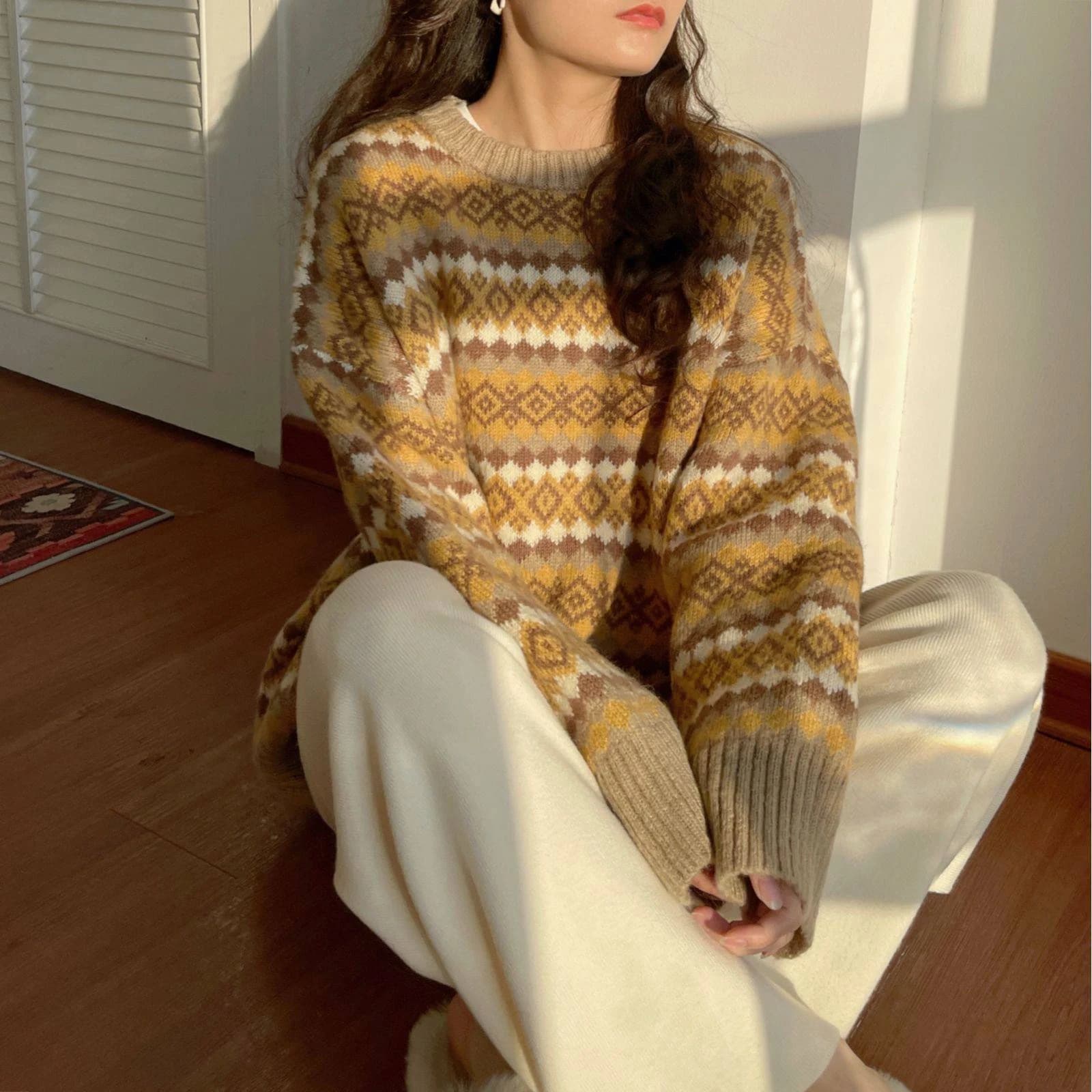 Nordic Pattern Knit